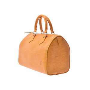 Louis Vuitton Speedy Handbag Epi Yellow Leather